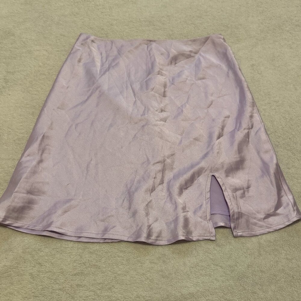 Luck & Trouble Women's Satin Skirt - Size 10